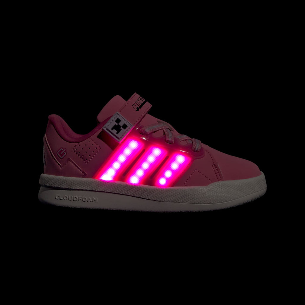 Adidas Minecraft Lightorama Toddler Court Shoes