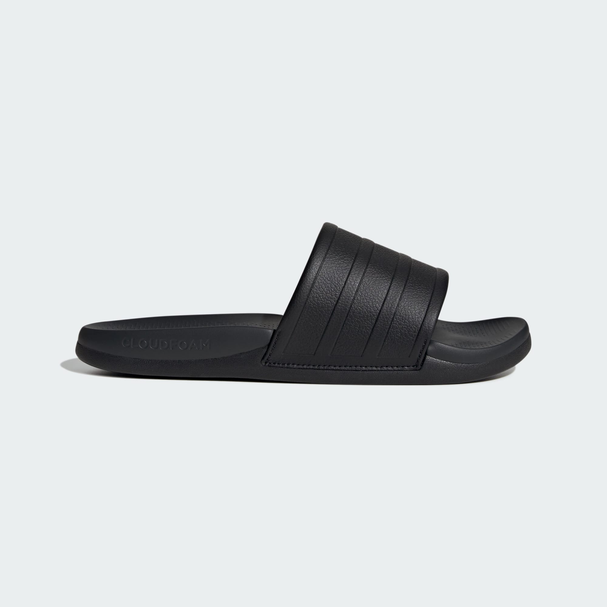 Adidas Men's Adilette Comfort 2.0 Slides - Black