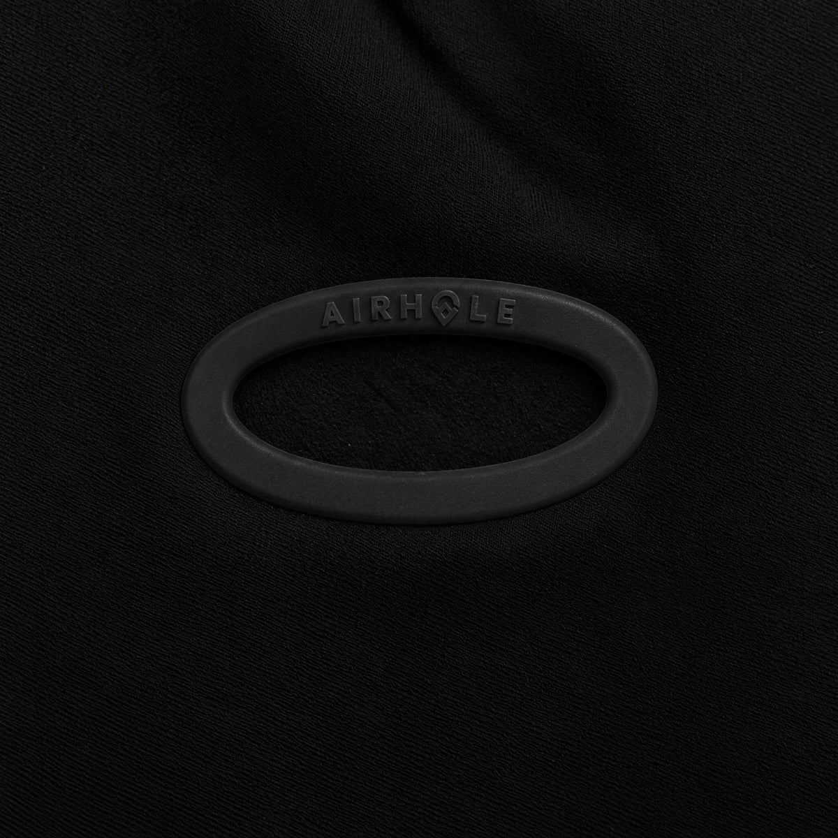 Airhole Balaclava Hinge Polar Fleece - Black, breathing port detail