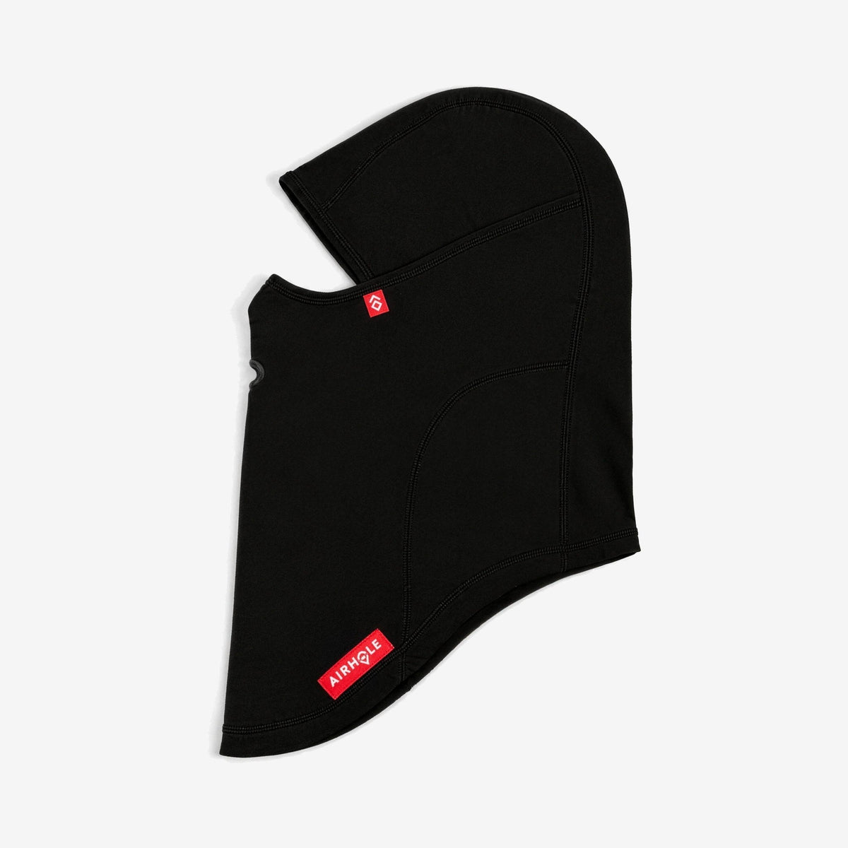 Airhole Balaclava Hinge Polar Fleece - Black, flat lay