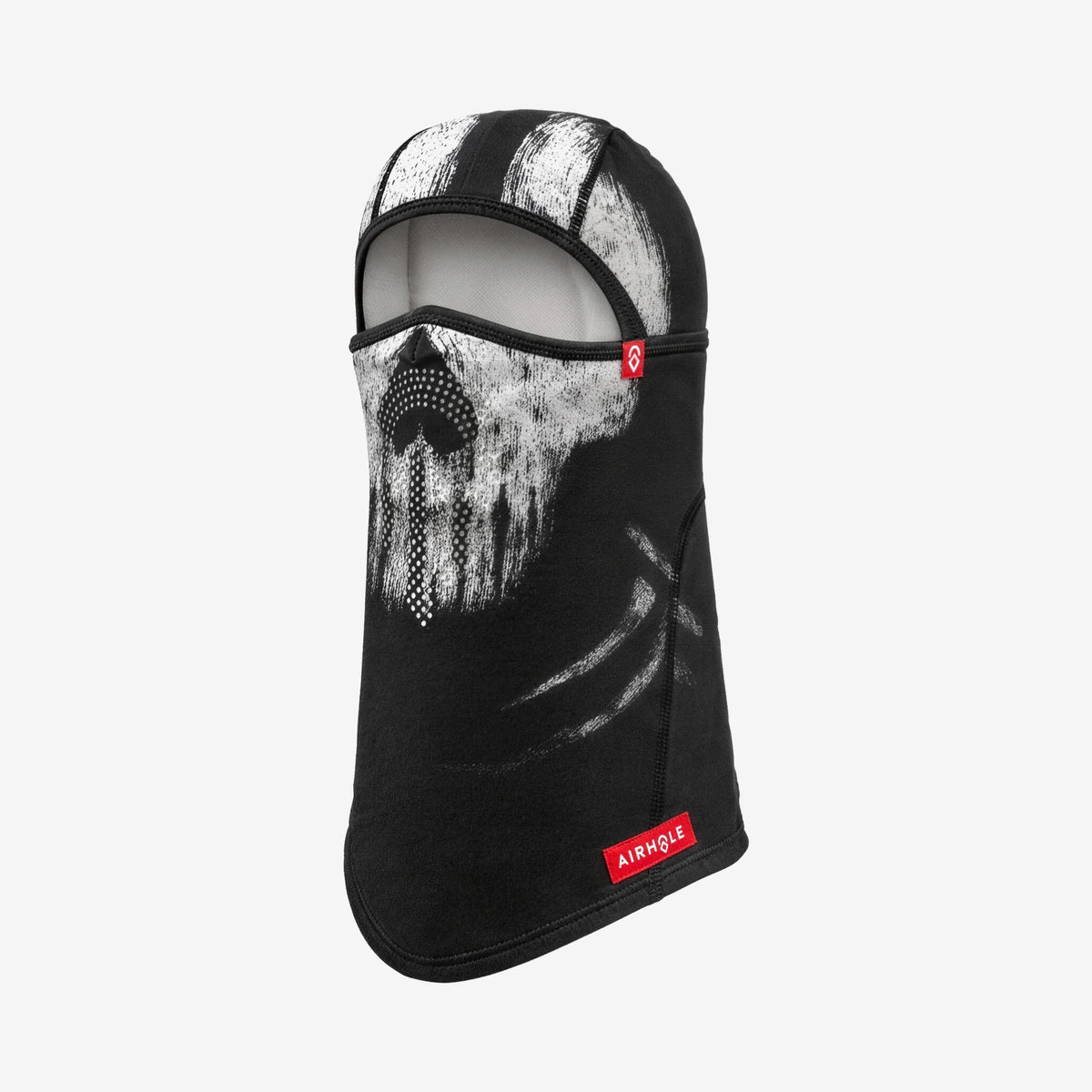 Airhole Laser Mouth Drytech Balaclava - Death, front view