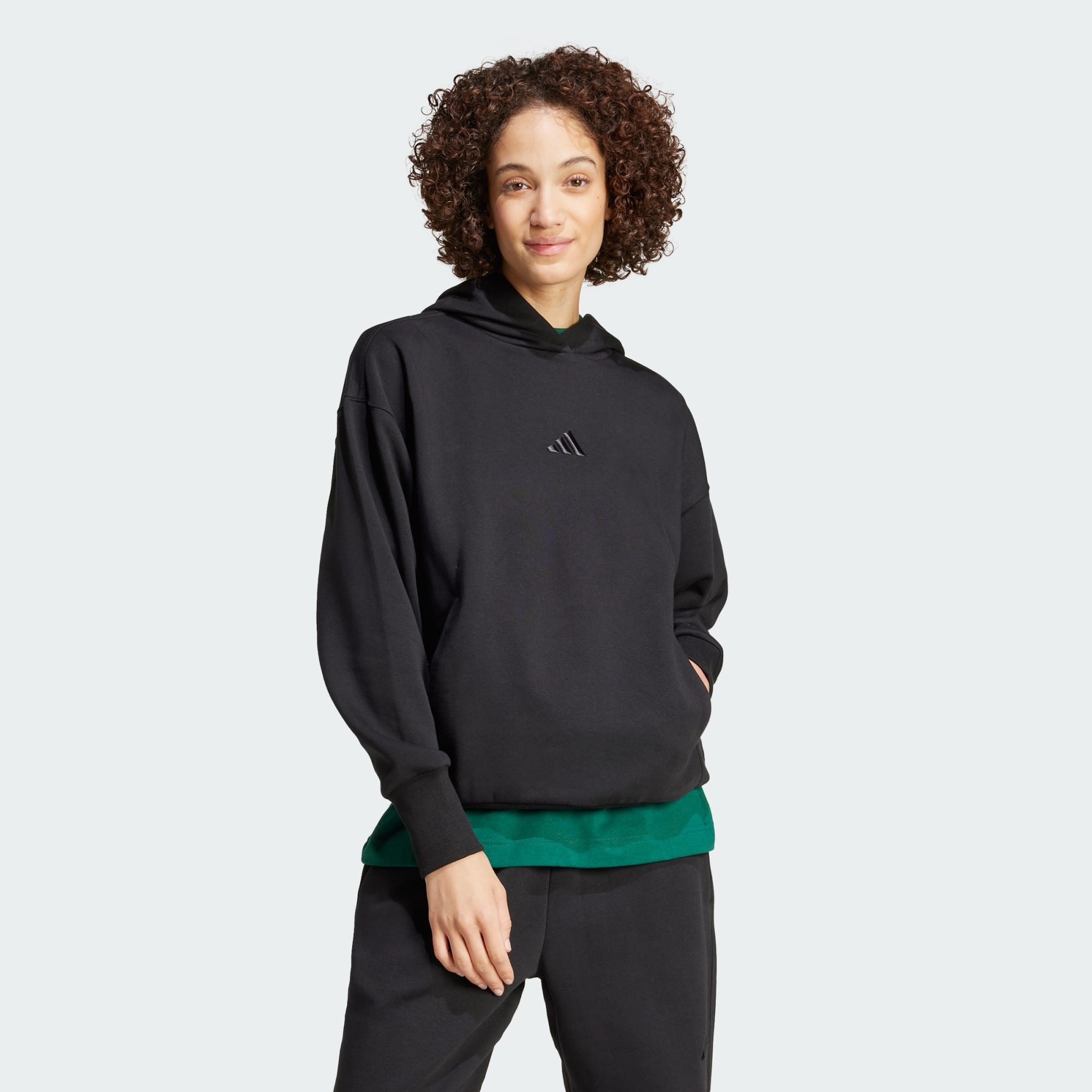 Adidas Women's ALL SZN Fleece Loose Hoodie