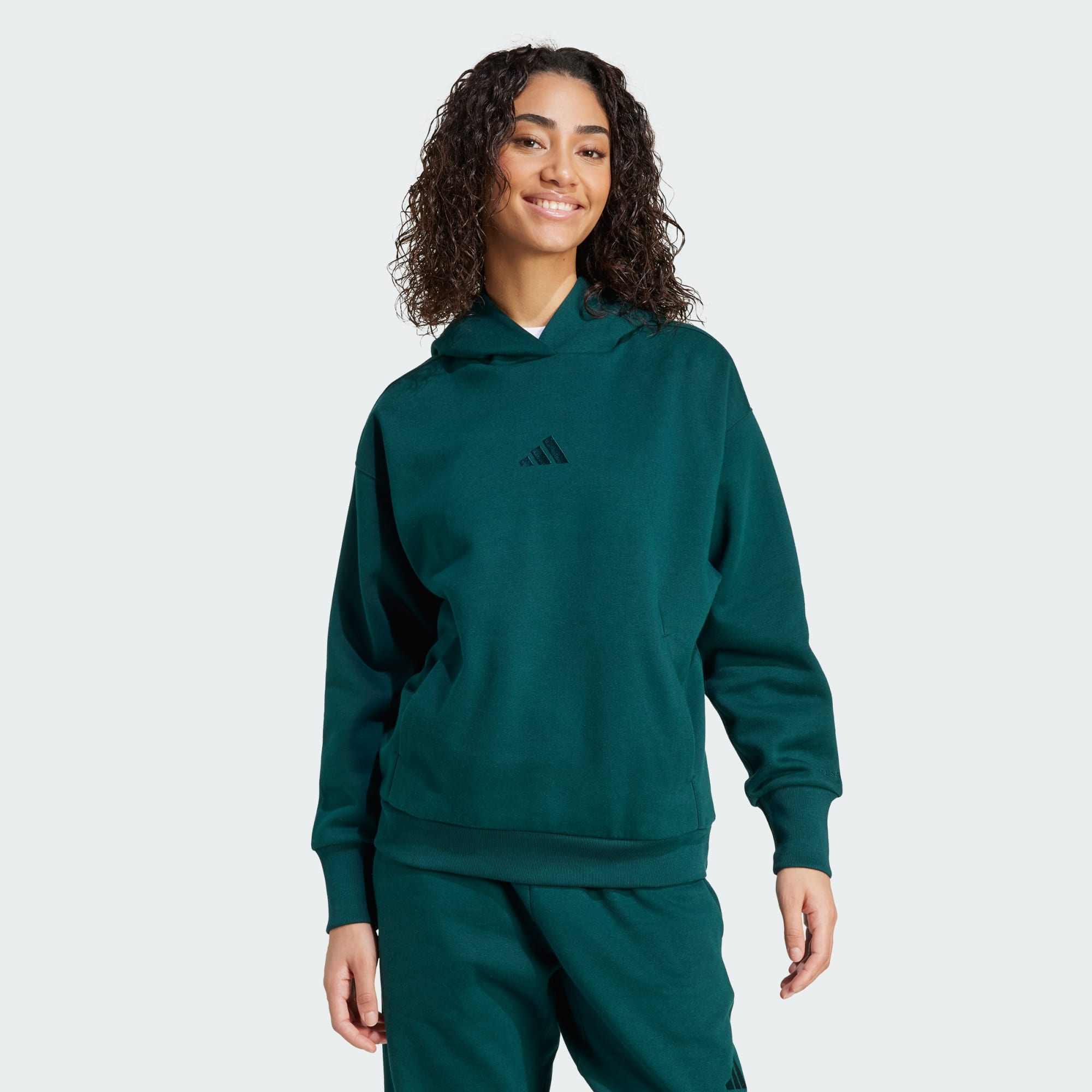 Adidas Women's ALL SZN Fleece Loose Hoodie