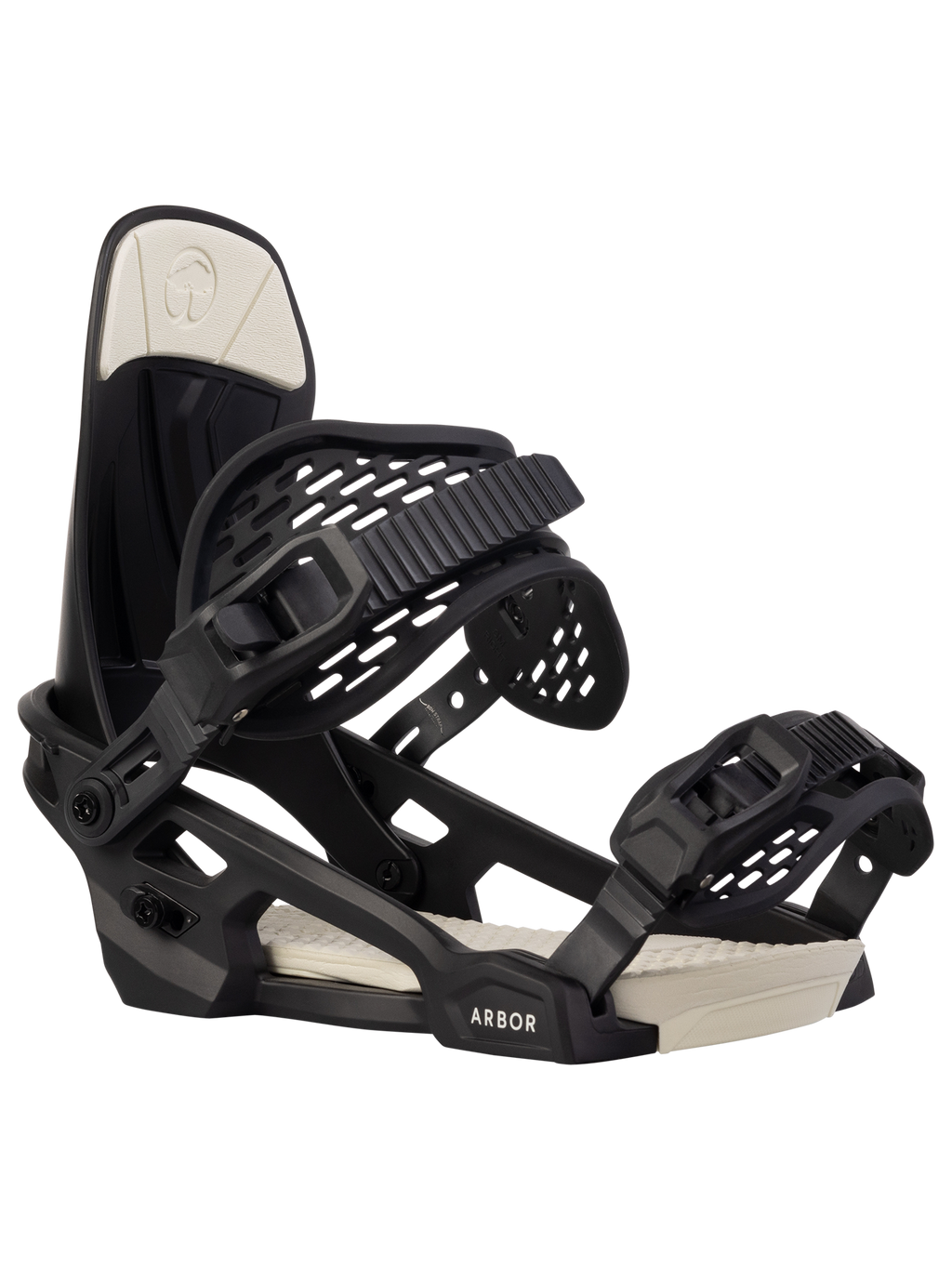 Arbor Women's Acacia Snowboard Binding - 2027 - BLACK / MARSHMALLOW, view 2