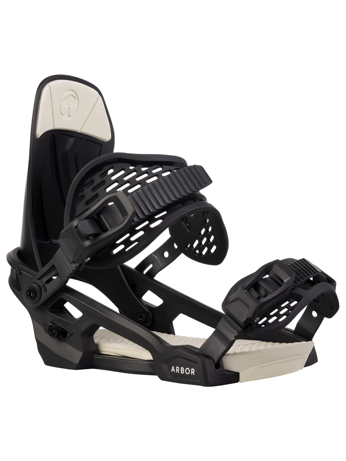 Arbor Women's Acacia Snowboard Binding - 2027 - BLACK / MARSHMALLOW, view 2