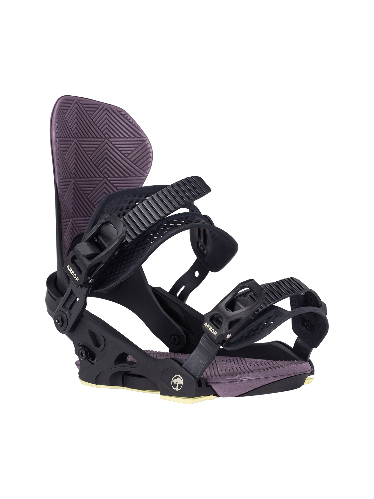 Arbor Women's Sequoia Snowboard Binding - 2027 - BLACK / PLUM, view 2