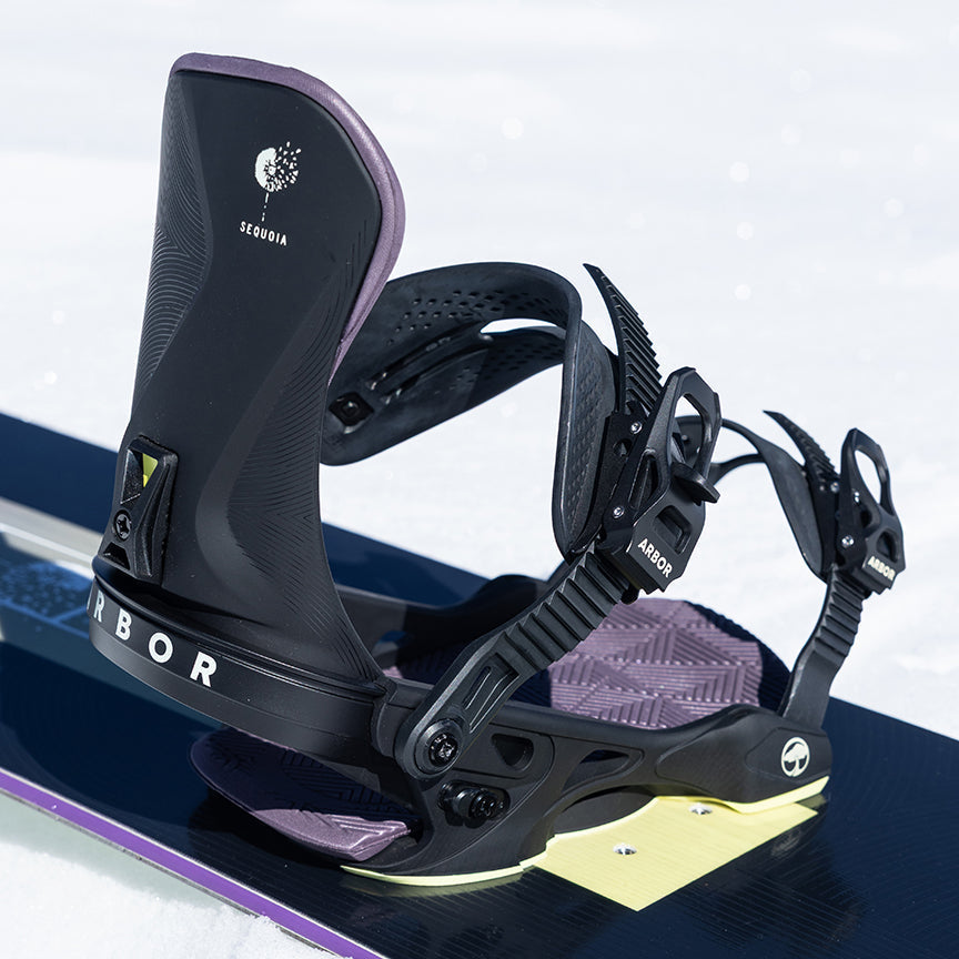 Arbor Women's Sequoia Snowboard Binding - 2027 - BLACK / PLUM, view 6