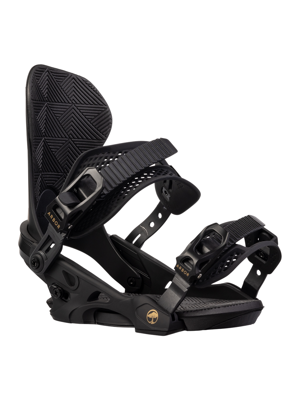 Arbor Women's Sequoia Snowboard Binding - 2027 - BLACK / GOLD, view 2