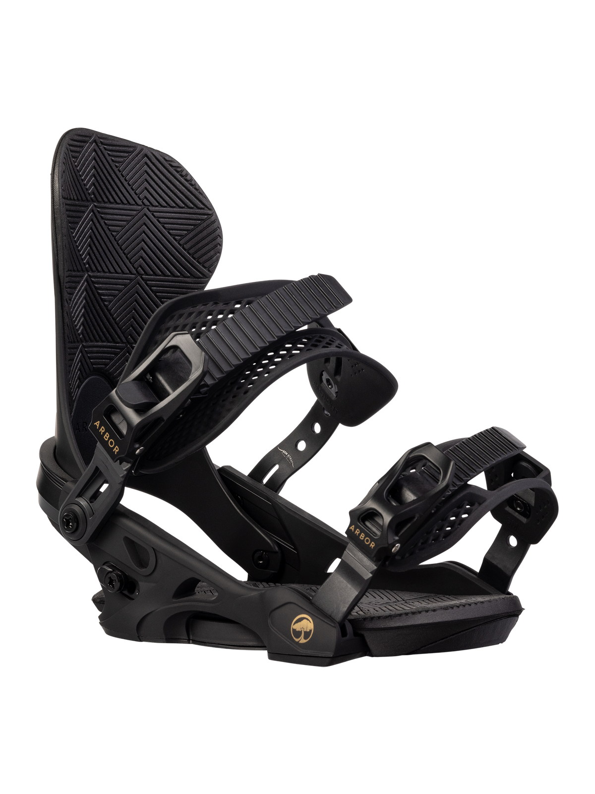 Arbor Women's Sequoia Snowboard Binding - 2027 - BLACK / GOLD, view 2
