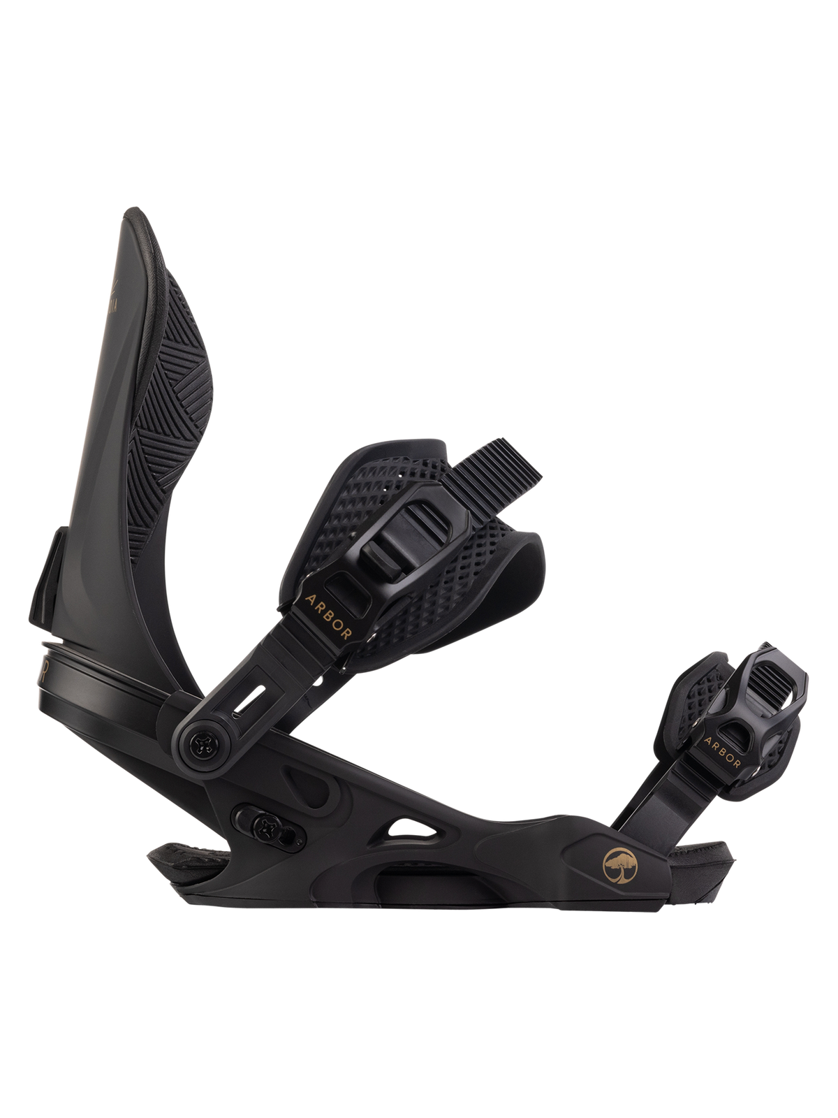 Arbor Women's Sequoia Snowboard Binding - 2027 - BLACK / GOLD, view 3