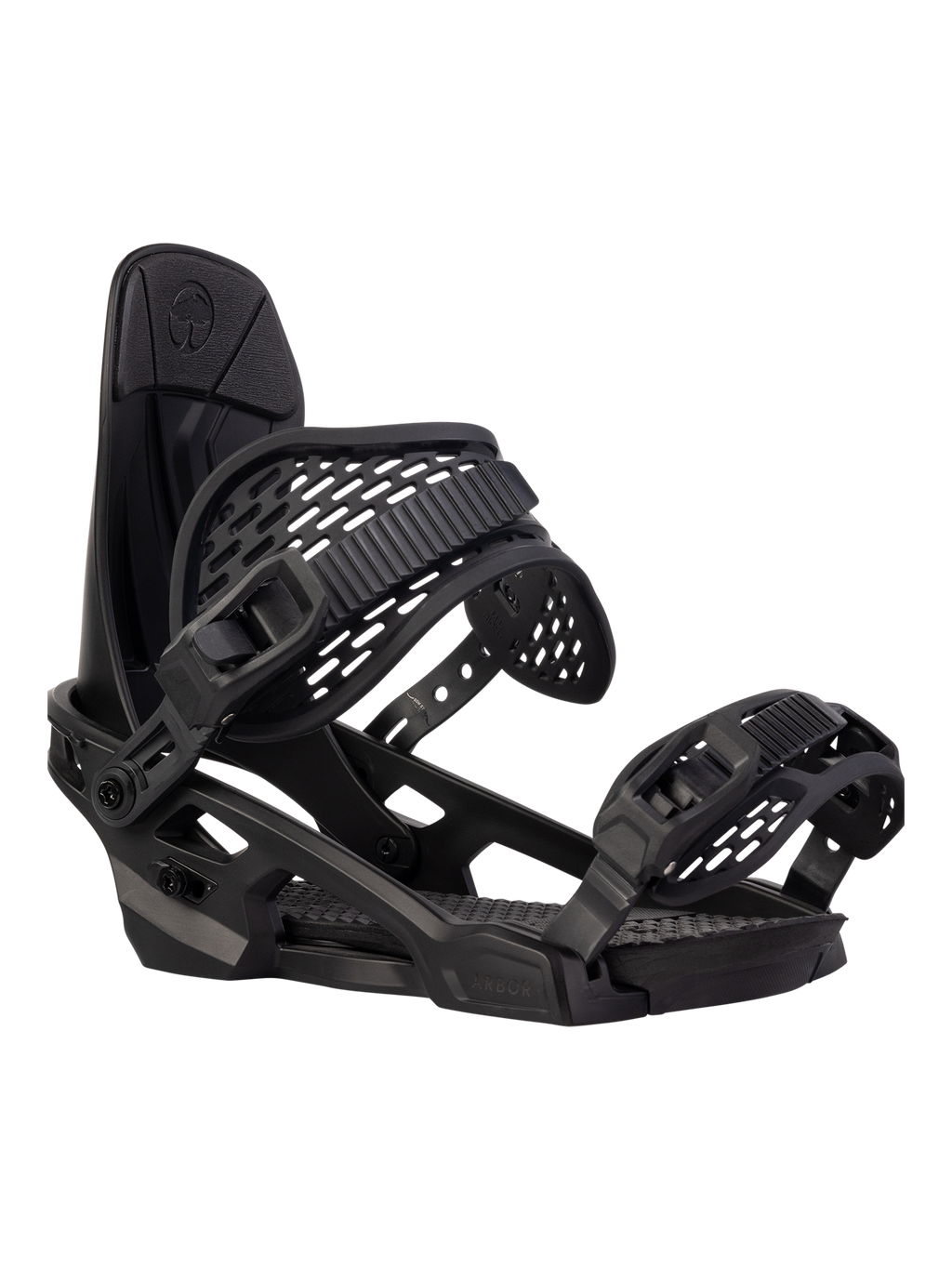Arbor Spruce Snowboard Binding - 2027 - BLACK / BLACK, view 2