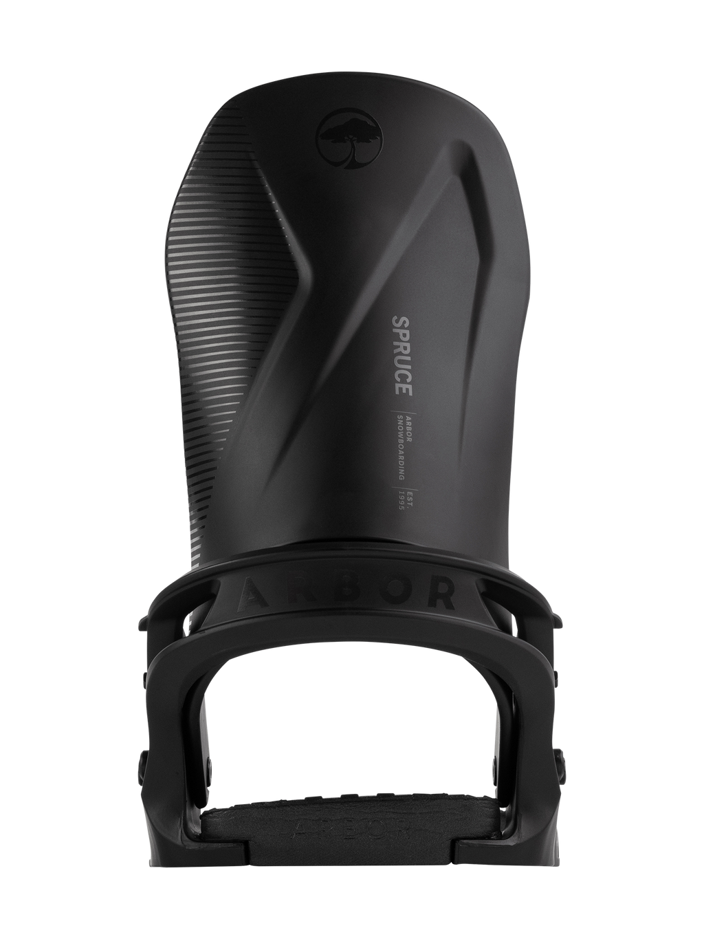 Arbor Spruce Snowboard Binding - 2027 - BLACK / BLACK, view 4