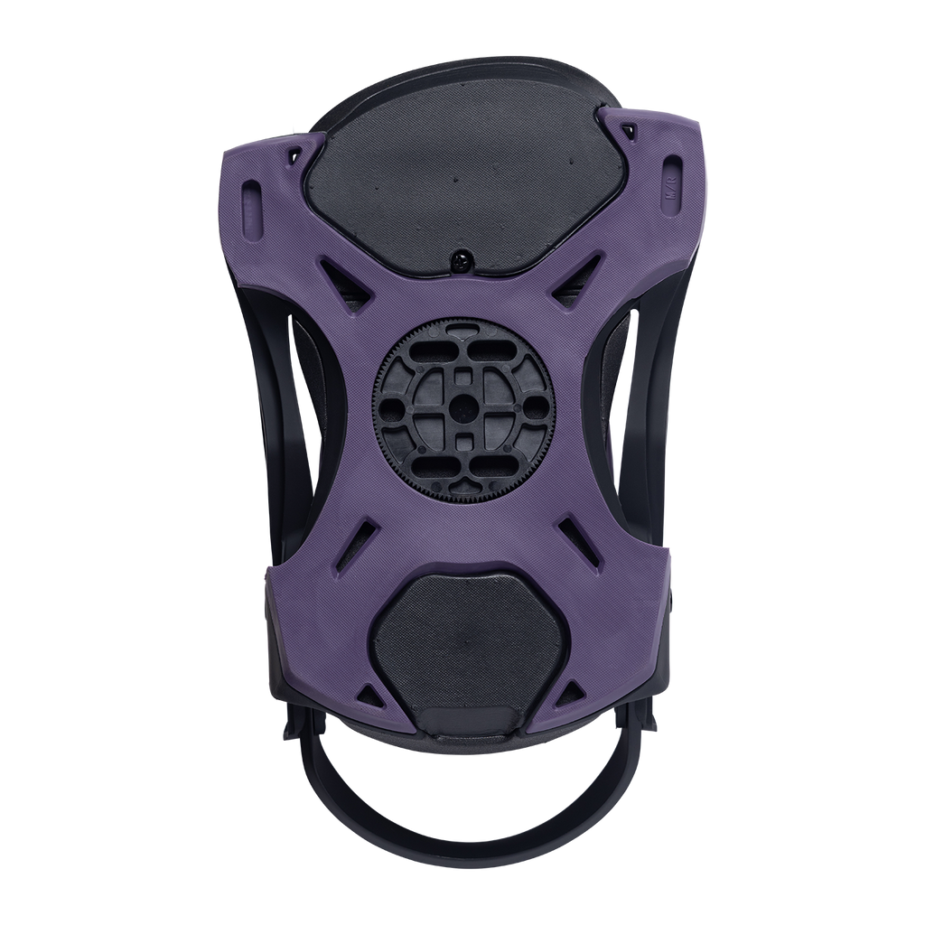 Arbor Hemlock Snowboard Binding - 2027 - EGGPLANT / BLACK, view 5