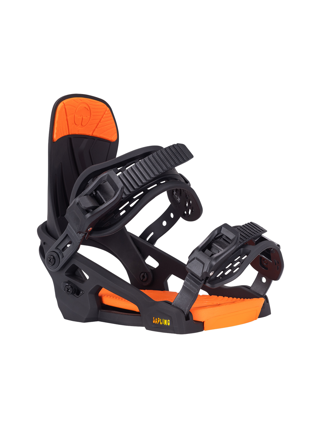 Arbor Sapling Snowboard Binding - 2027 - BLACK / ORANGE, view 2
