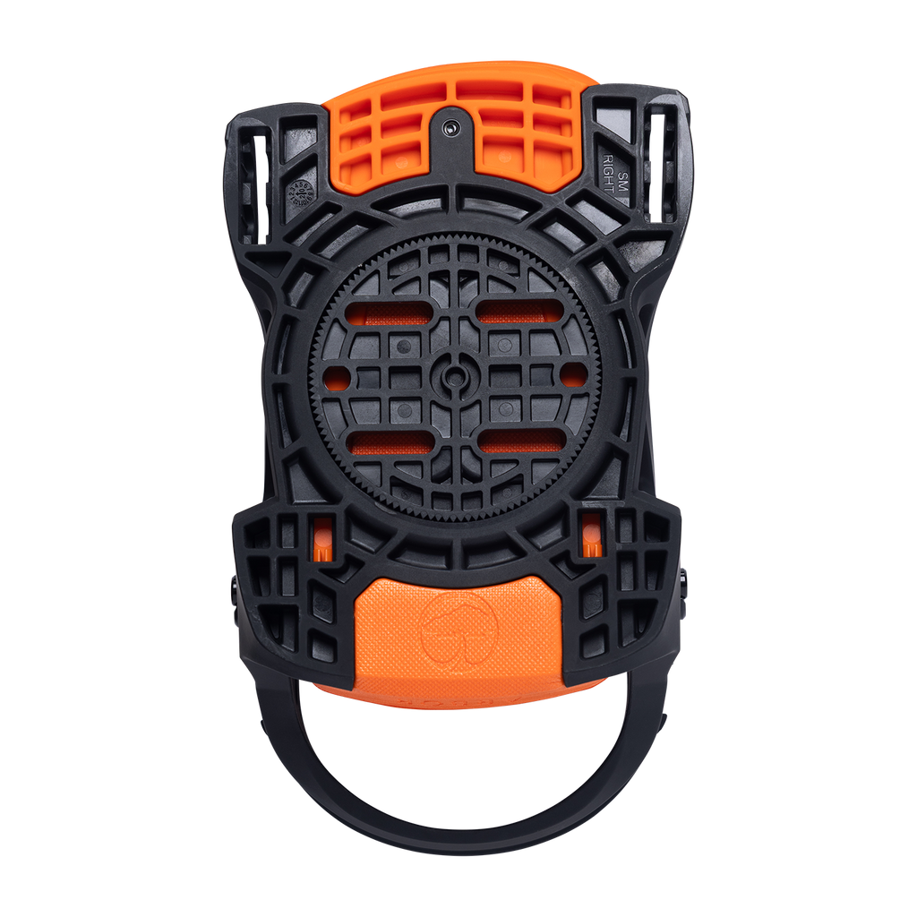 Arbor Sapling Snowboard Binding - 2027 - BLACK / ORANGE, view 5