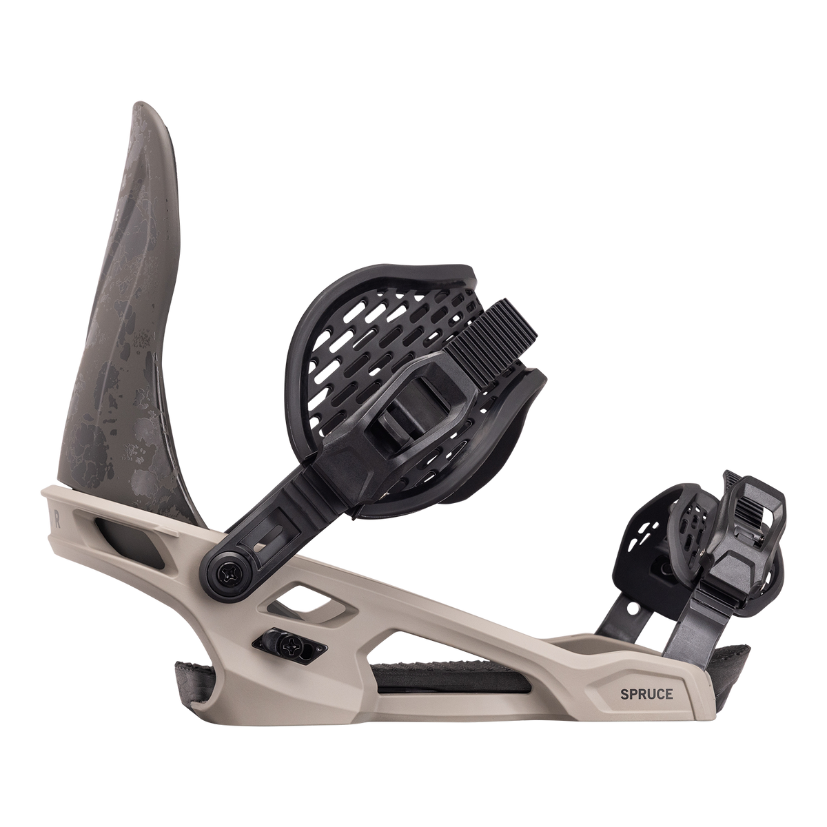 Arbor Spruce Snowboard Binding - 2027 - SMOKE / GREY, view 3