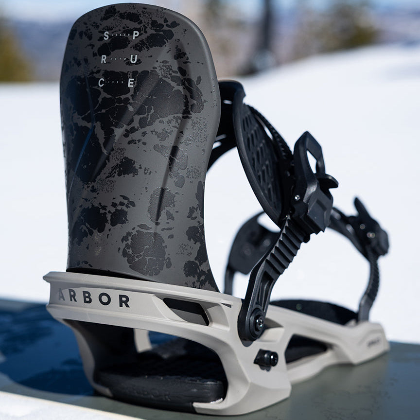 Arbor Spruce Snowboard Binding - 2027 - SMOKE / GREY, view 6