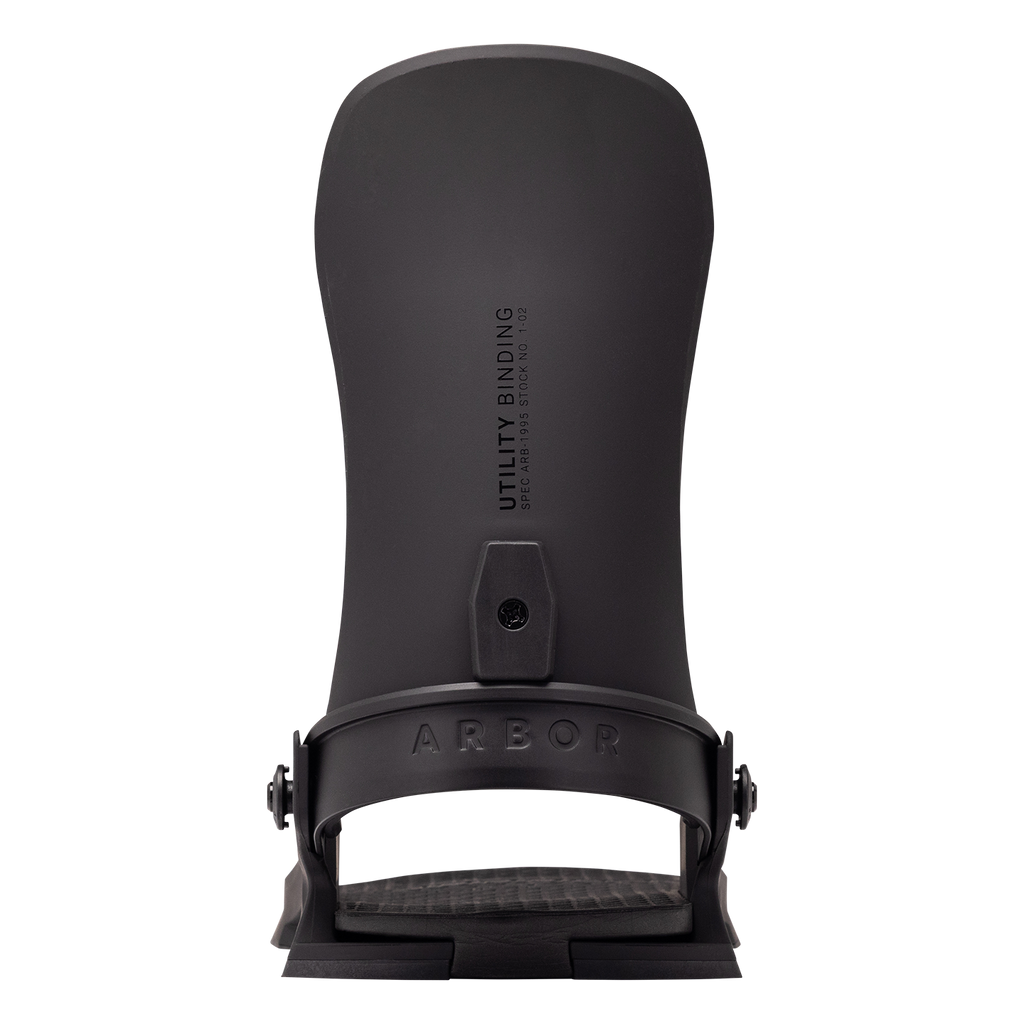 Arbor Utility Snowboard Binding - 2027 - BLACK / BLACK, view 4