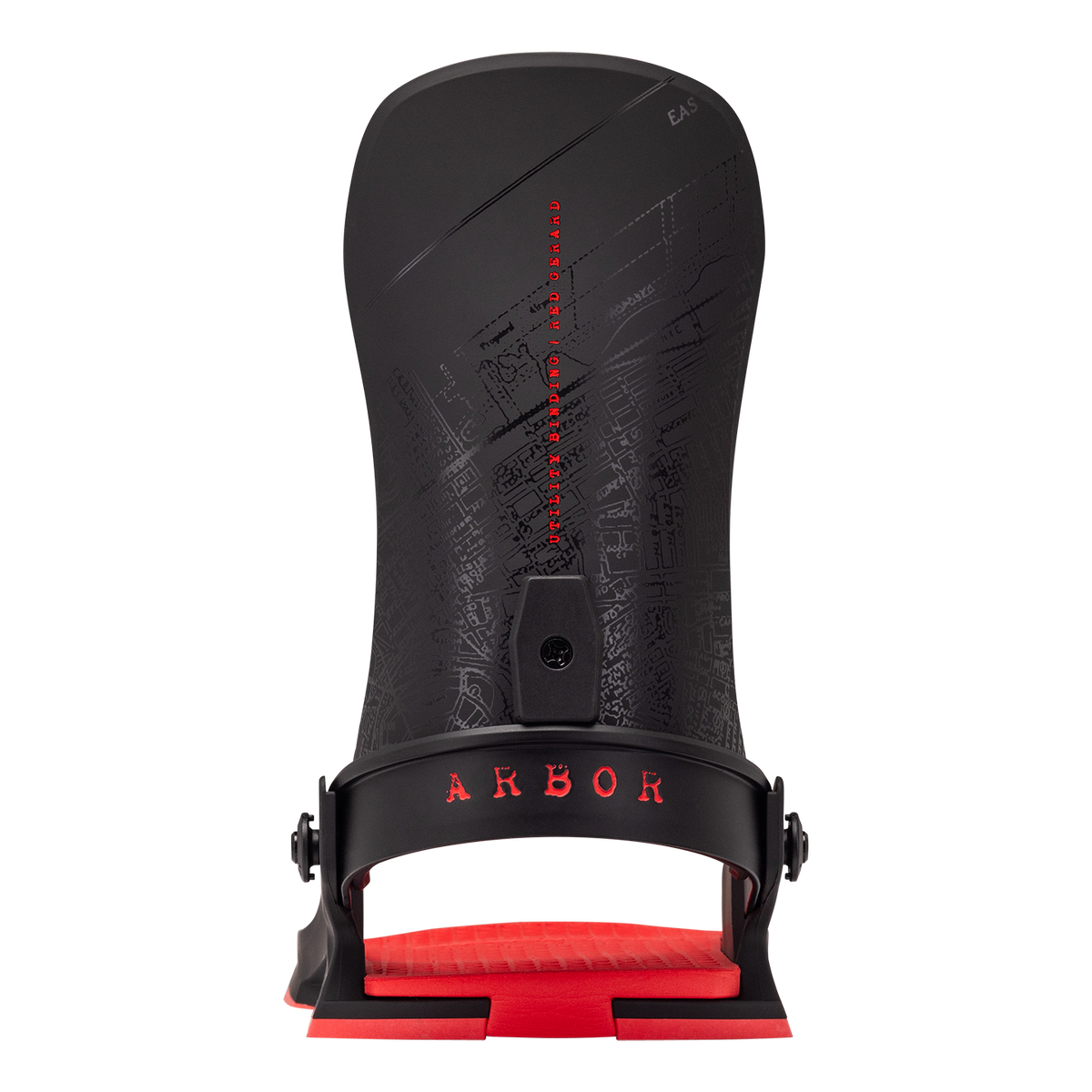 Arbor Utility Snowboard Binding - 2027 - RED GERARD, view 4