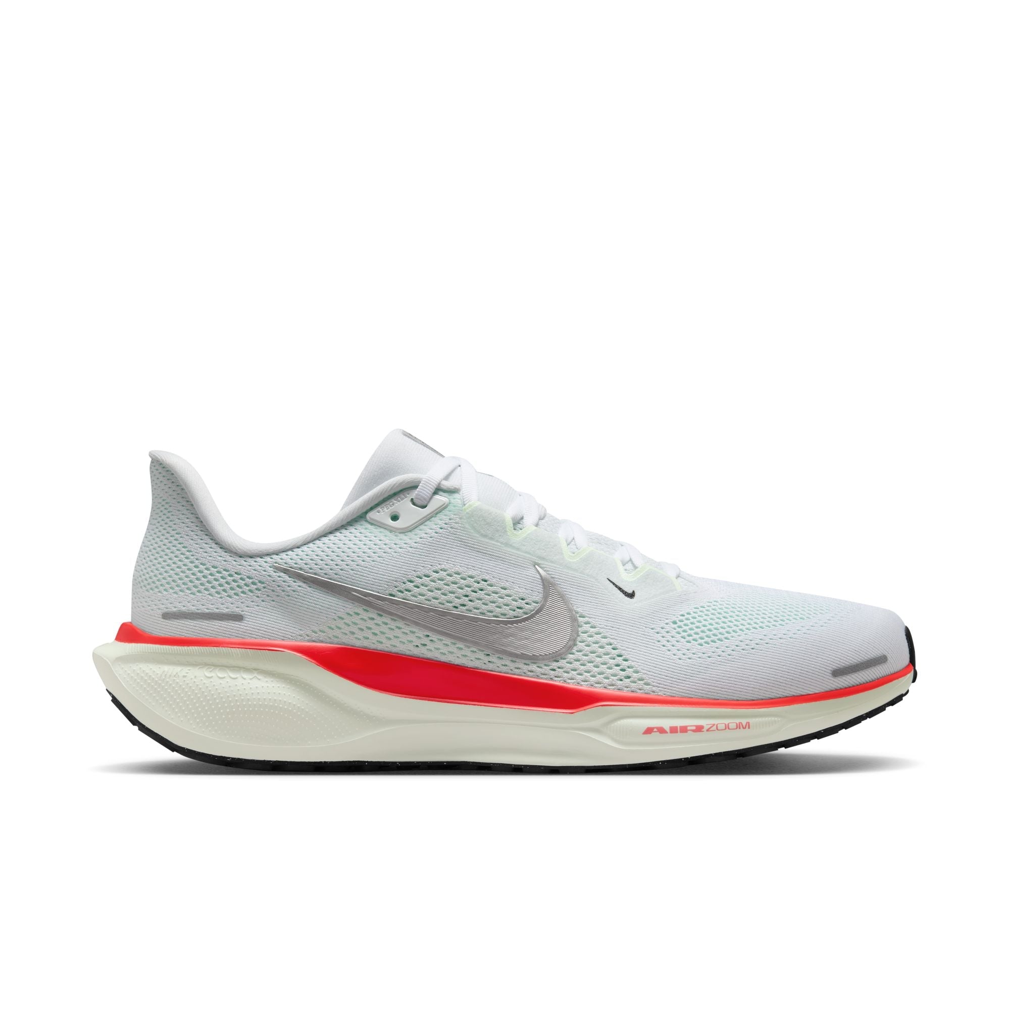 Nike Pegasus 41 White/Metallic Silver/Barely Green