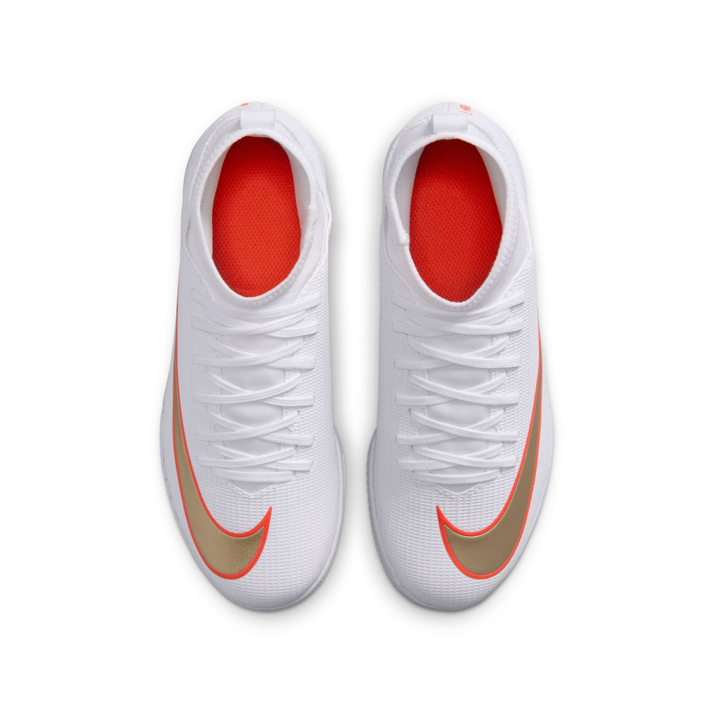 Nike Jr Mercurial Superfly 11 Club IC - White - top-down
