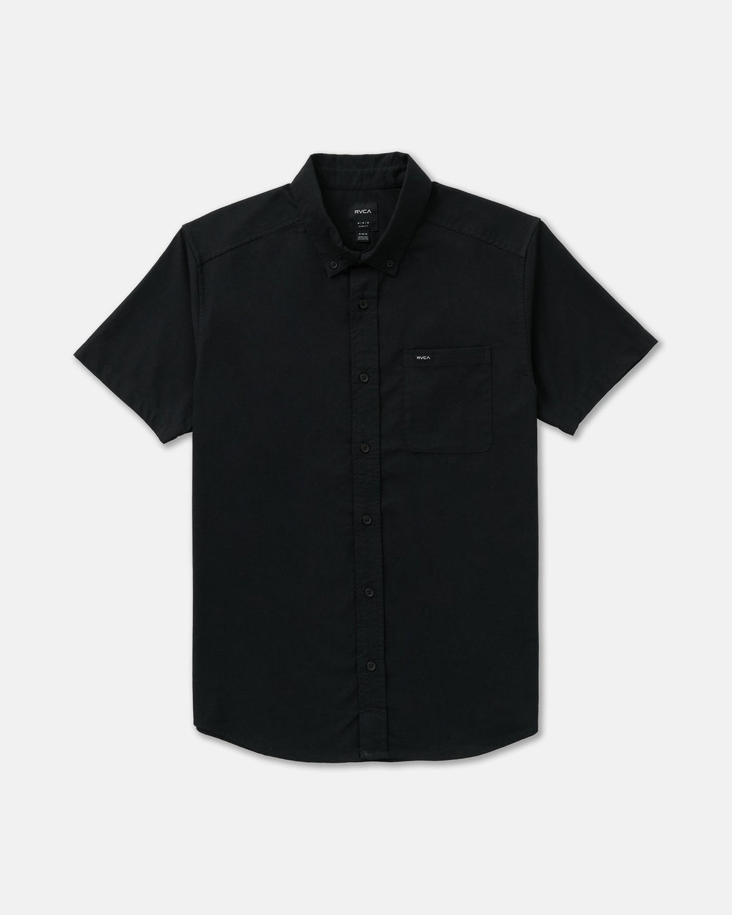 RVCA That'll Do Stretch Short Sleeve Shirt - BLKI - FL-F