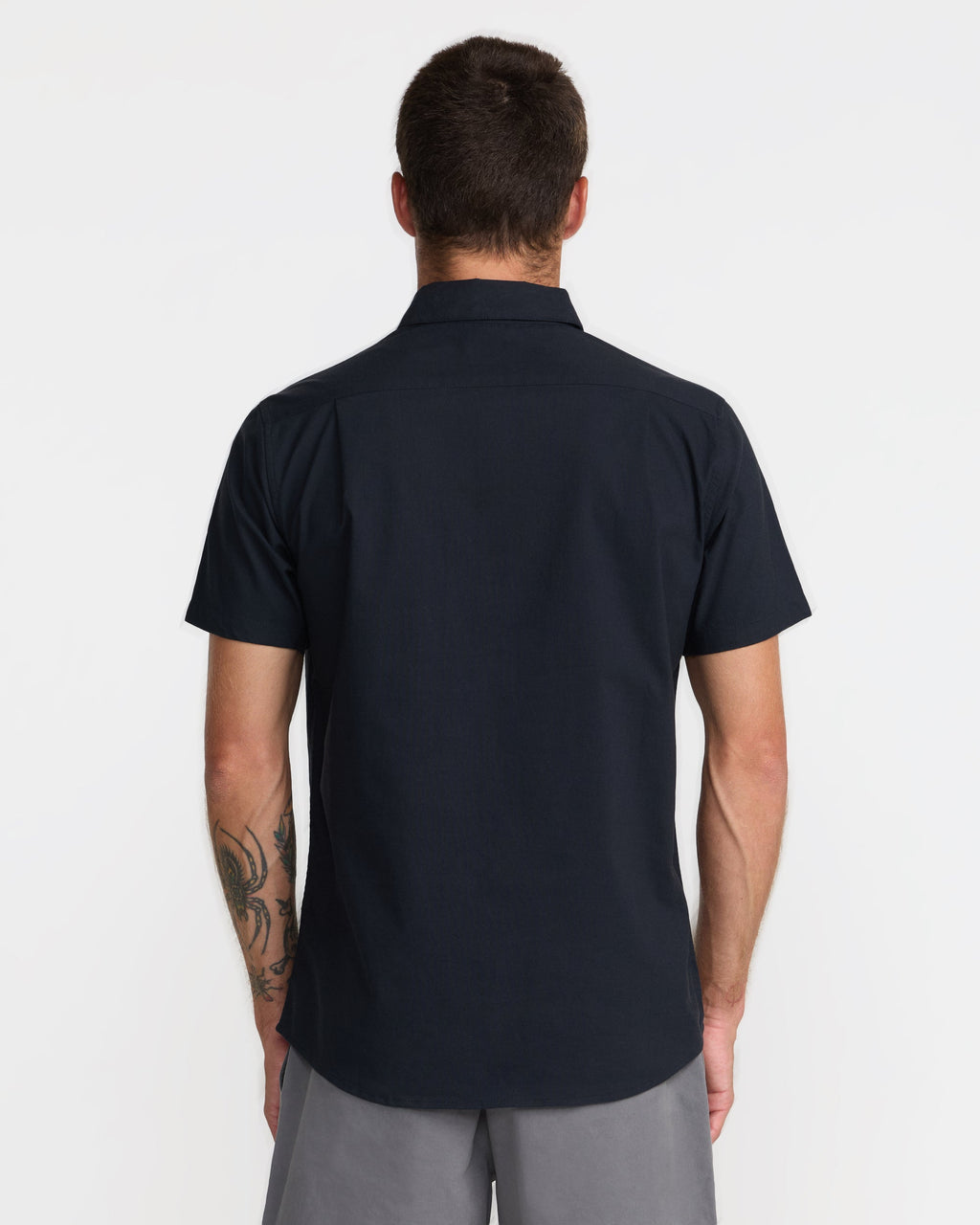 RVCA That'll Do Stretch Short Sleeve Shirt - BLKI - OM-B