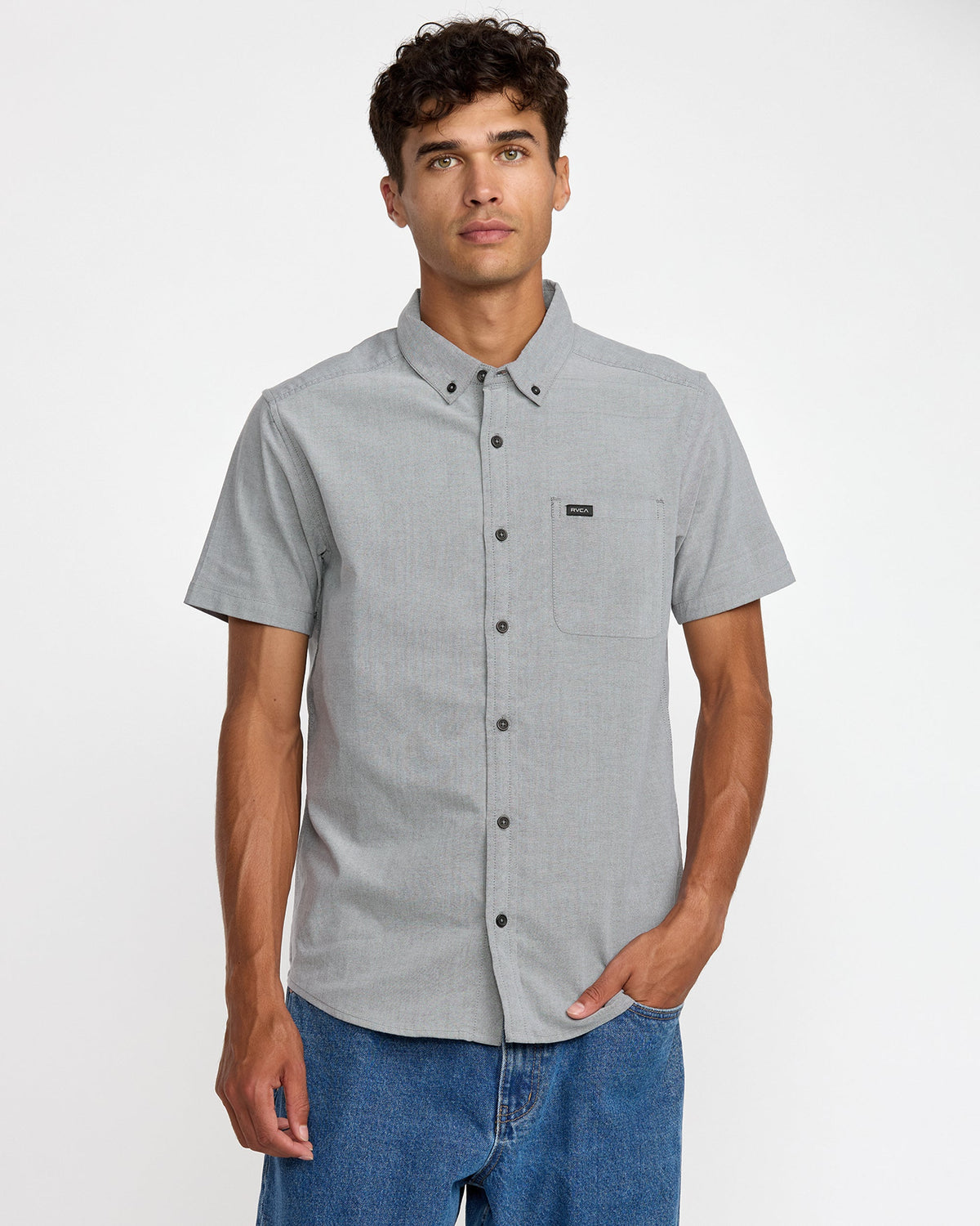 RVCA That'll Do Stretch Short Sleeve Shirt - KSD0 - OM-F