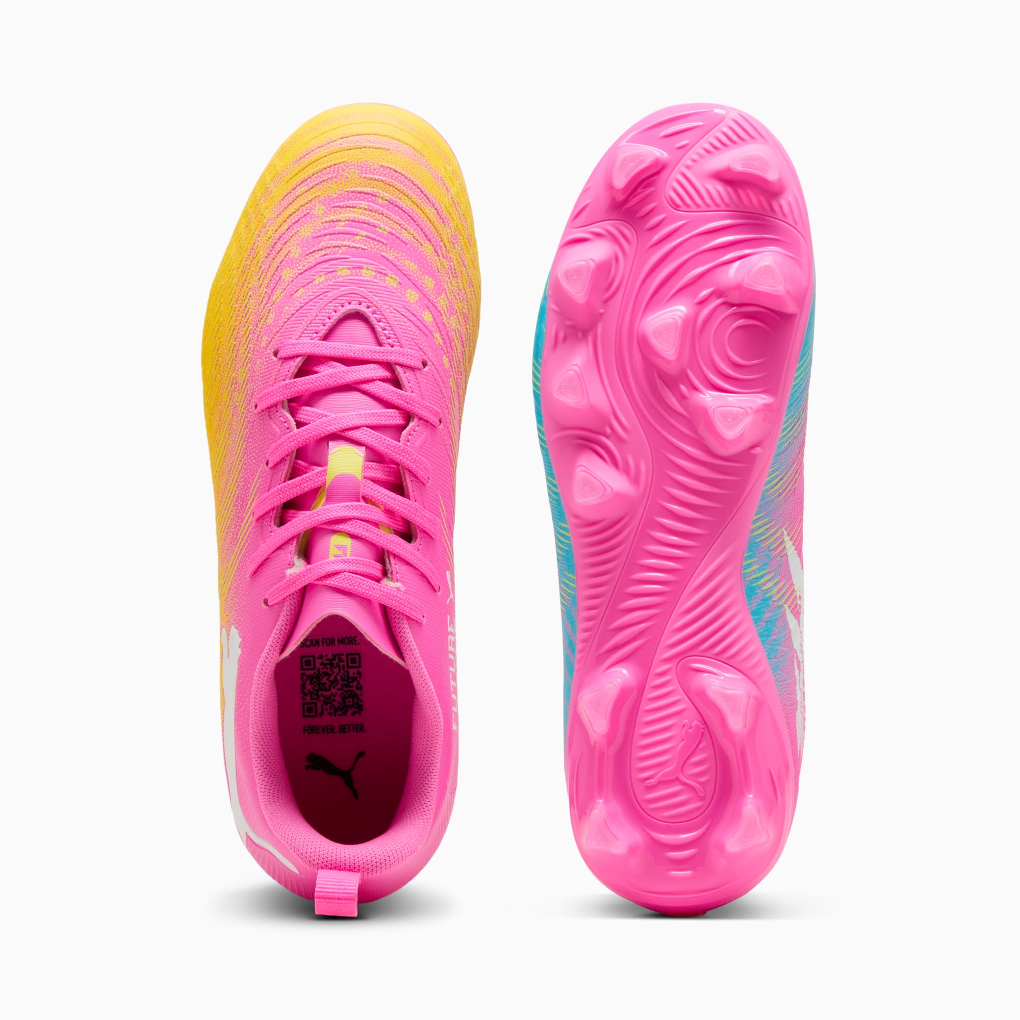 Puma Big Kids' Future 9 Play Firm/Artificial Ground Soccer Cleats