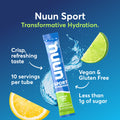 Nuun Sport Electrolyte Powder Packets - Lemon Lime