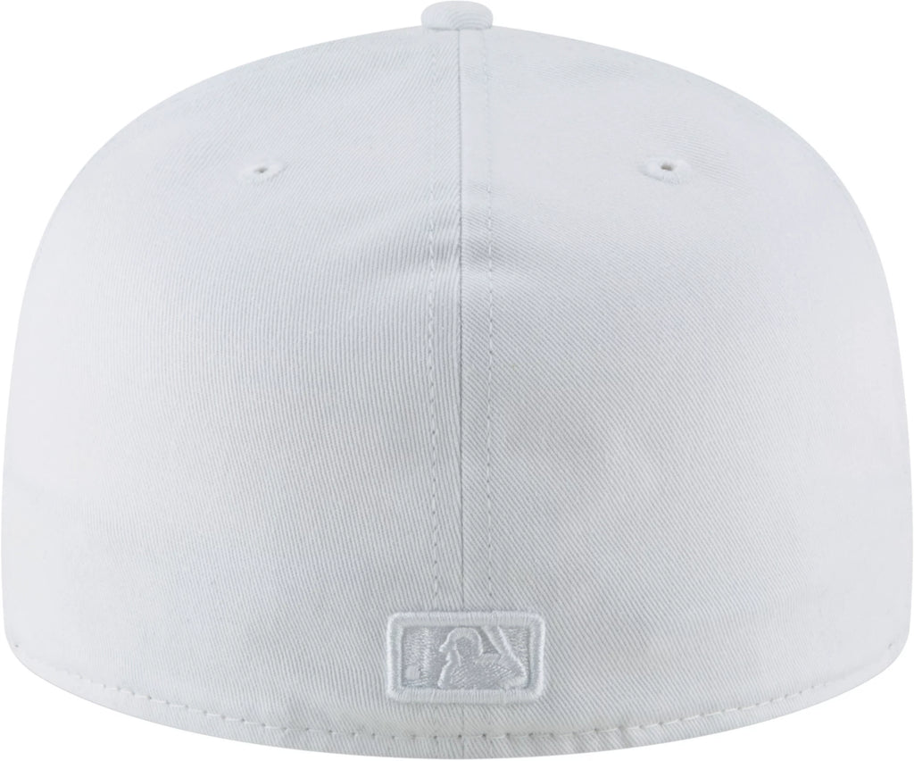 New Era Los Angeles Dodgers 59Fifty Basic White Fitted Hat