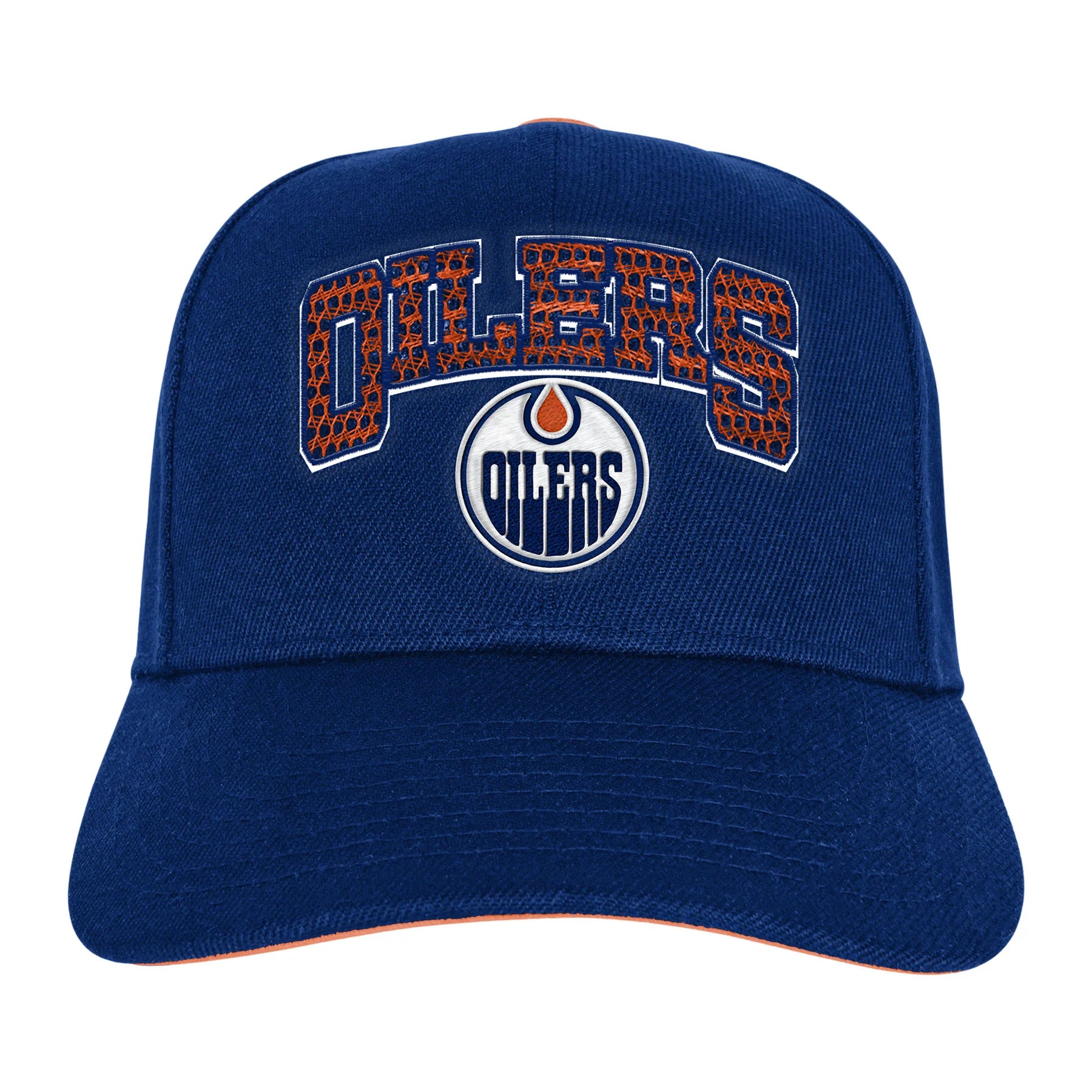Outerstuff Edmonton Oilers Youth Outerstuff Essentials Pro Crown Snapback Hat