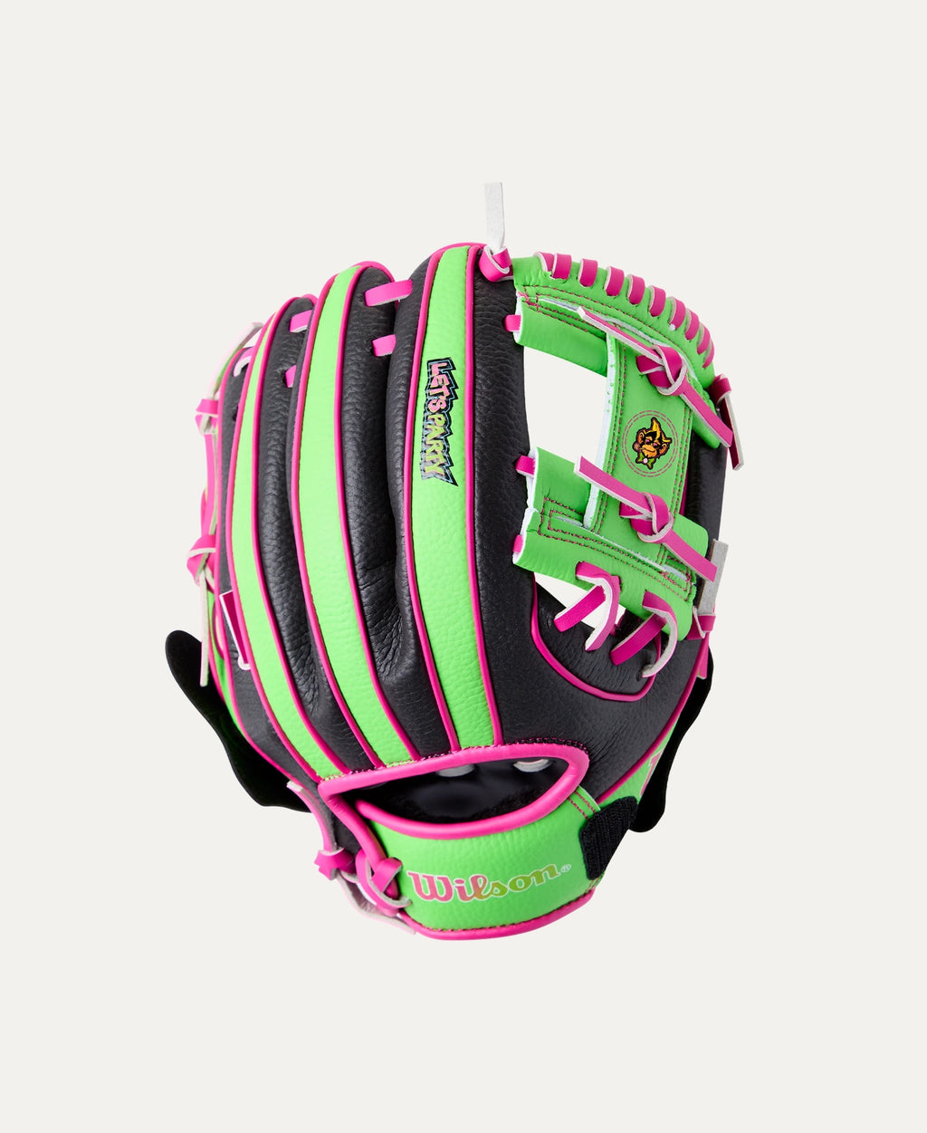 Wilson 2026 Party Animals A200 Glove, Ball & Bat Kit - 10”