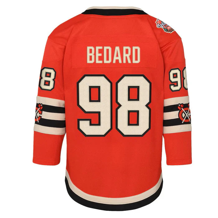 Chicago Blackhawks Youth 2024 Winter Classic Premier Jersey - Connor Bedard