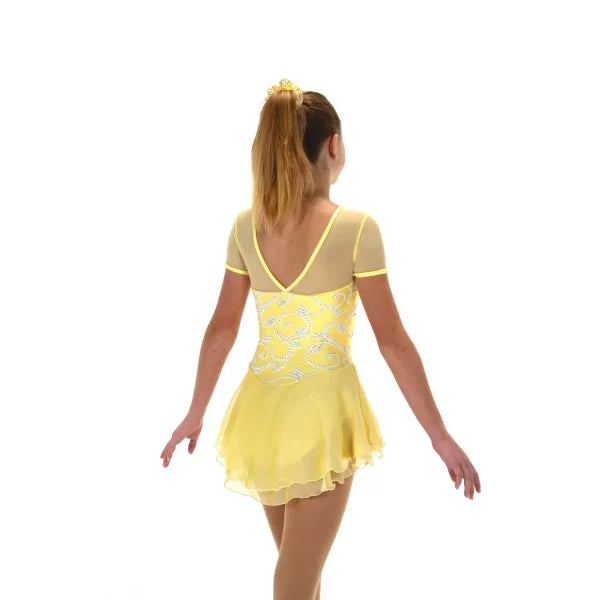Jerrys Skating World Daffodils in the Snow Dress