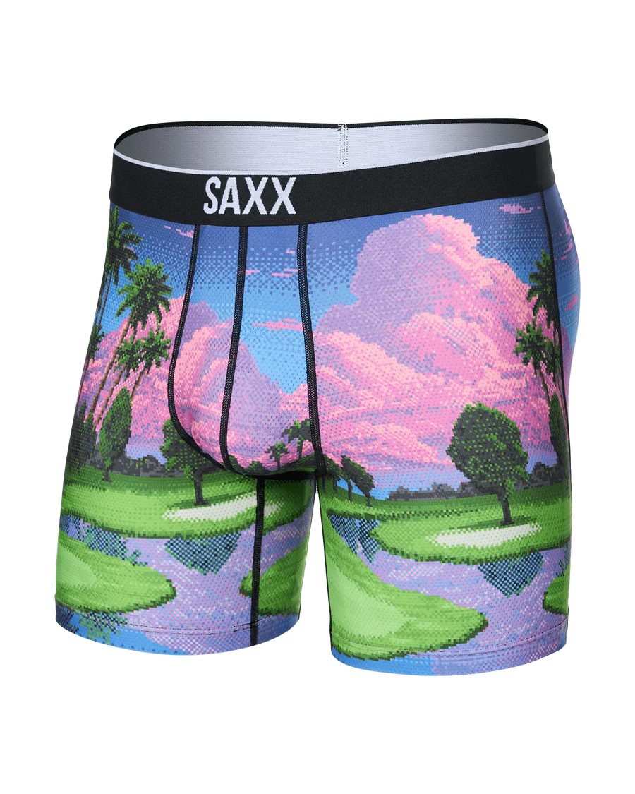 Volt Boxer Brief - Pixel Paradise - Multi