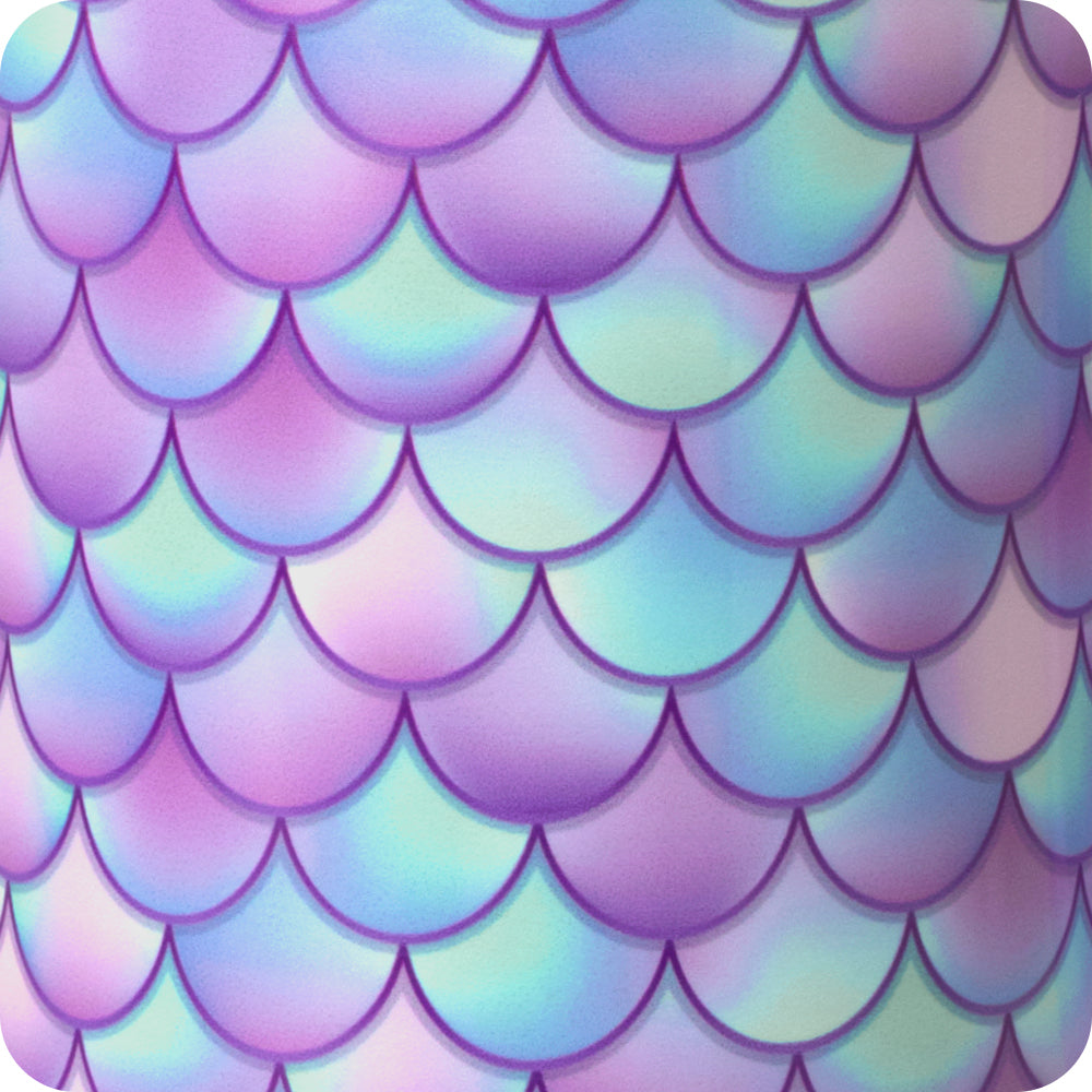 Swig 24oz Party Cup - MERMAID, print detail