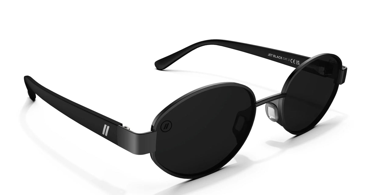 Blenders Azure Polarized Sunglasses - JET BLACK