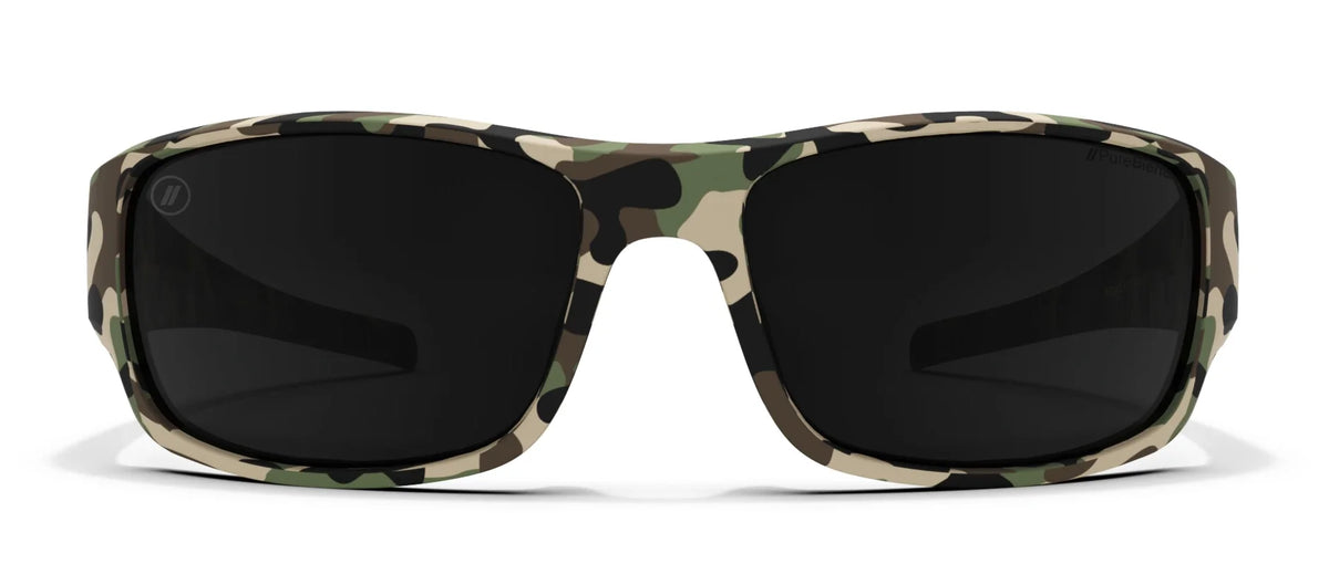 Blenders Lakeview Polarized Sunglasses - Woodland Camo - angle