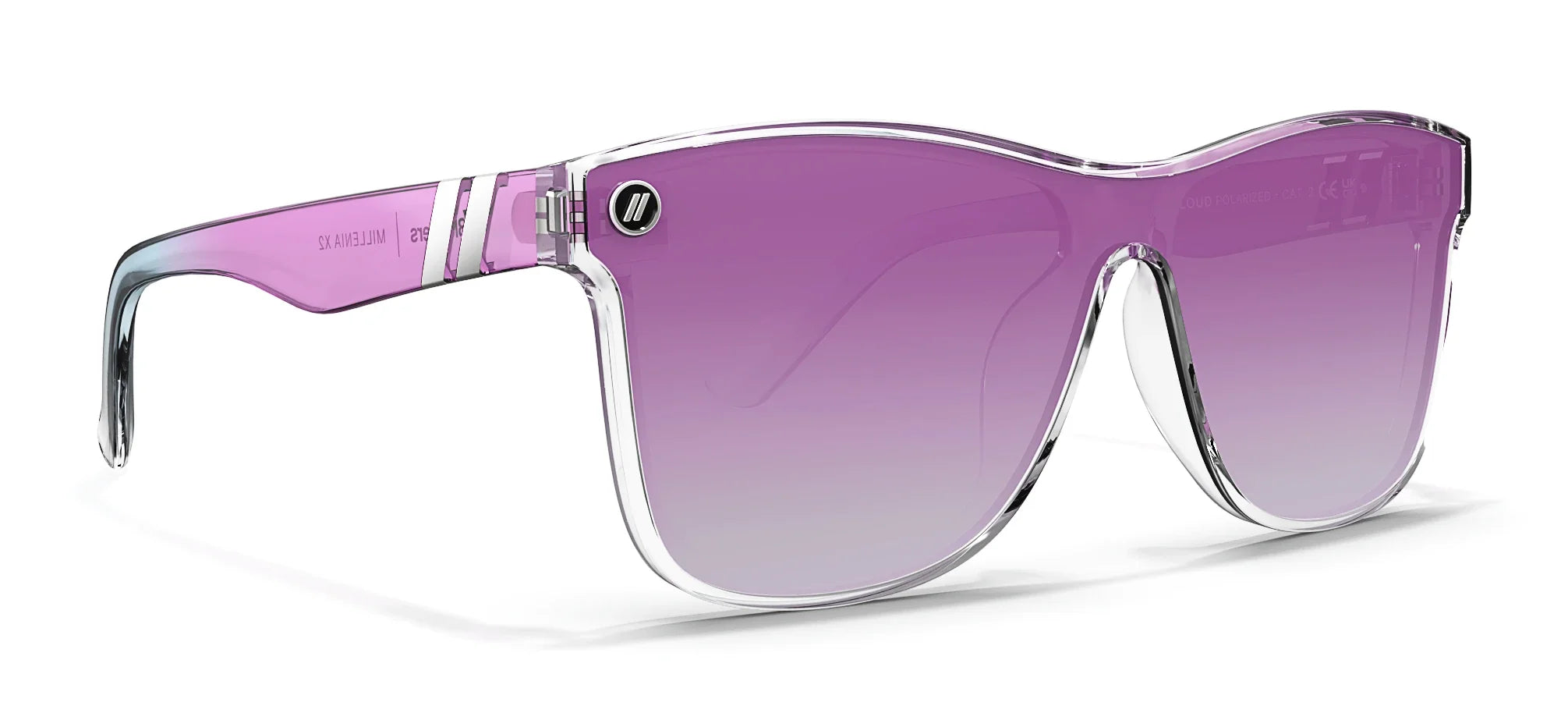 Blenders Millenia Polarized Sunglasses - CRYST 99 BERRY