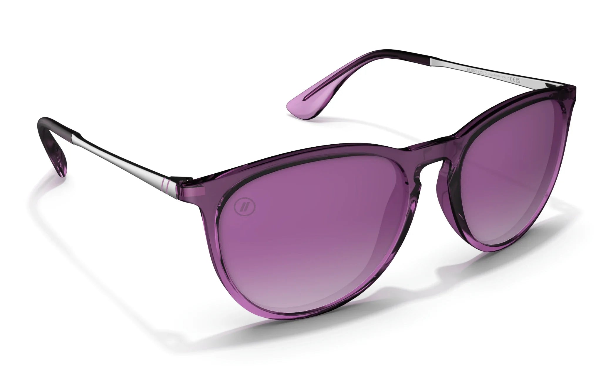 Blenders North Park Polarized Sunglasses - PURPLE 54 VIOL
