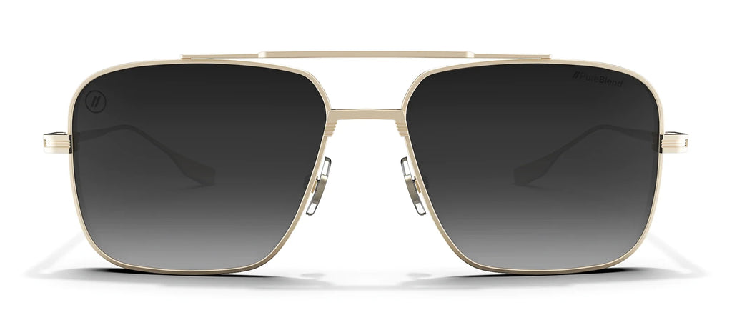 Blenders Phoenix Polarized Sunglasses - GOLD 56 GRY