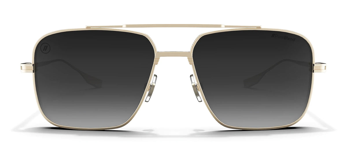 Blenders Phoenix Polarized Sunglasses - GOLD 56 GRY