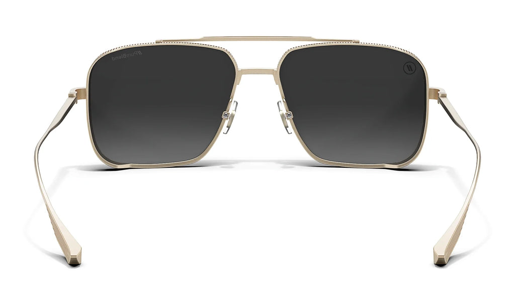 Blenders Phoenix Polarized Sunglasses - GOLD 56 GRY