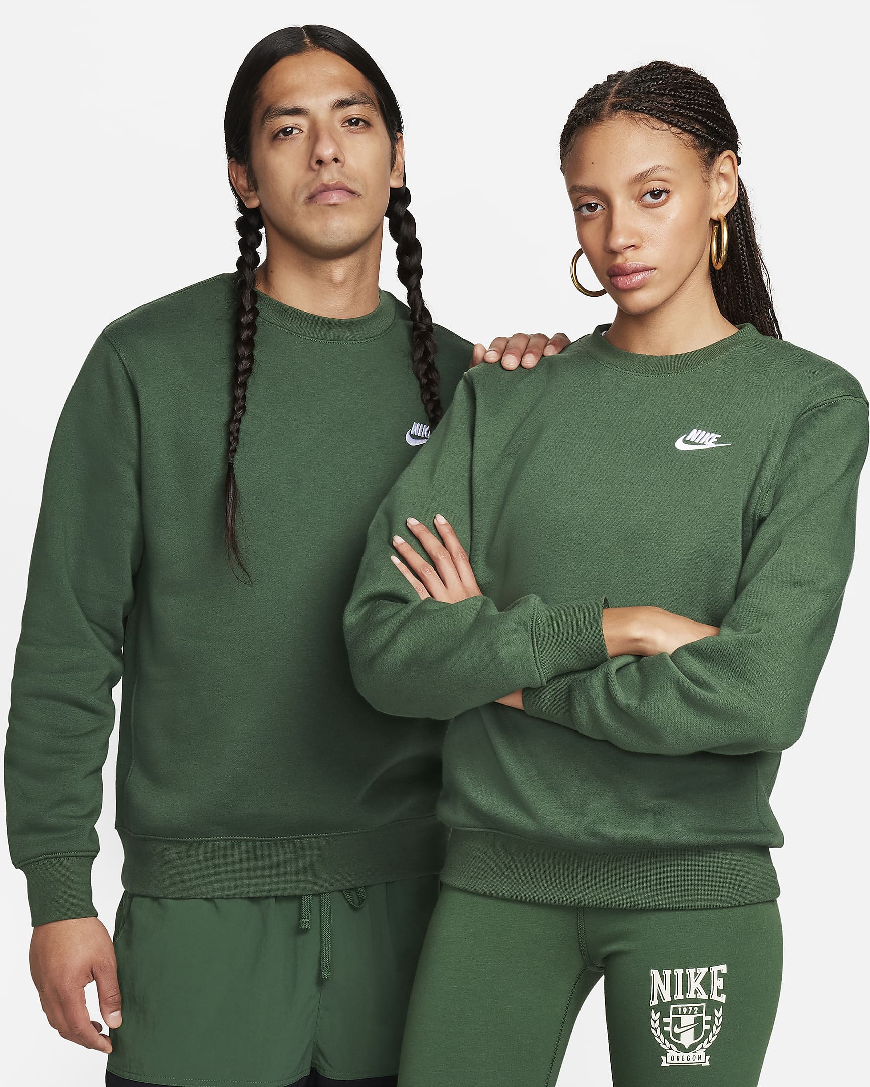 Nike sportswear club fleece crew online