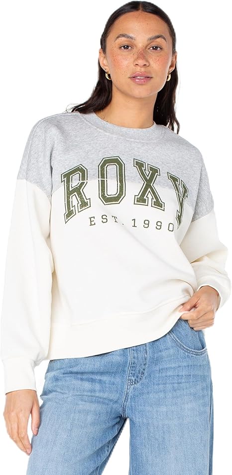 Roxy Women's Academy End Game Crewneck Sweatshirt