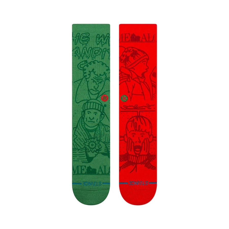 Stance Home Alone x Stance Home Alone Crew Socks