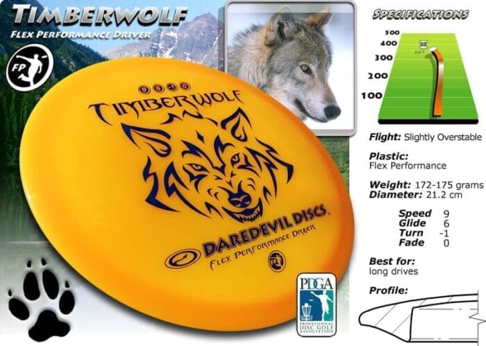 Timberwolf Fairway Driver Disc