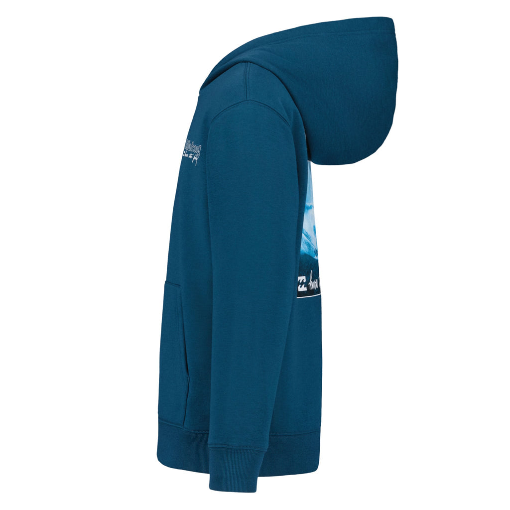 Billabong Boys' Lucid Hoodie Legion Blue detail