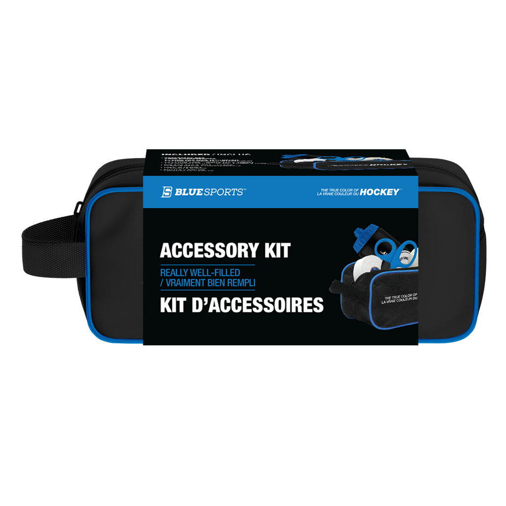 Blue Sports Hockey Accessory Kit - in retail packaging